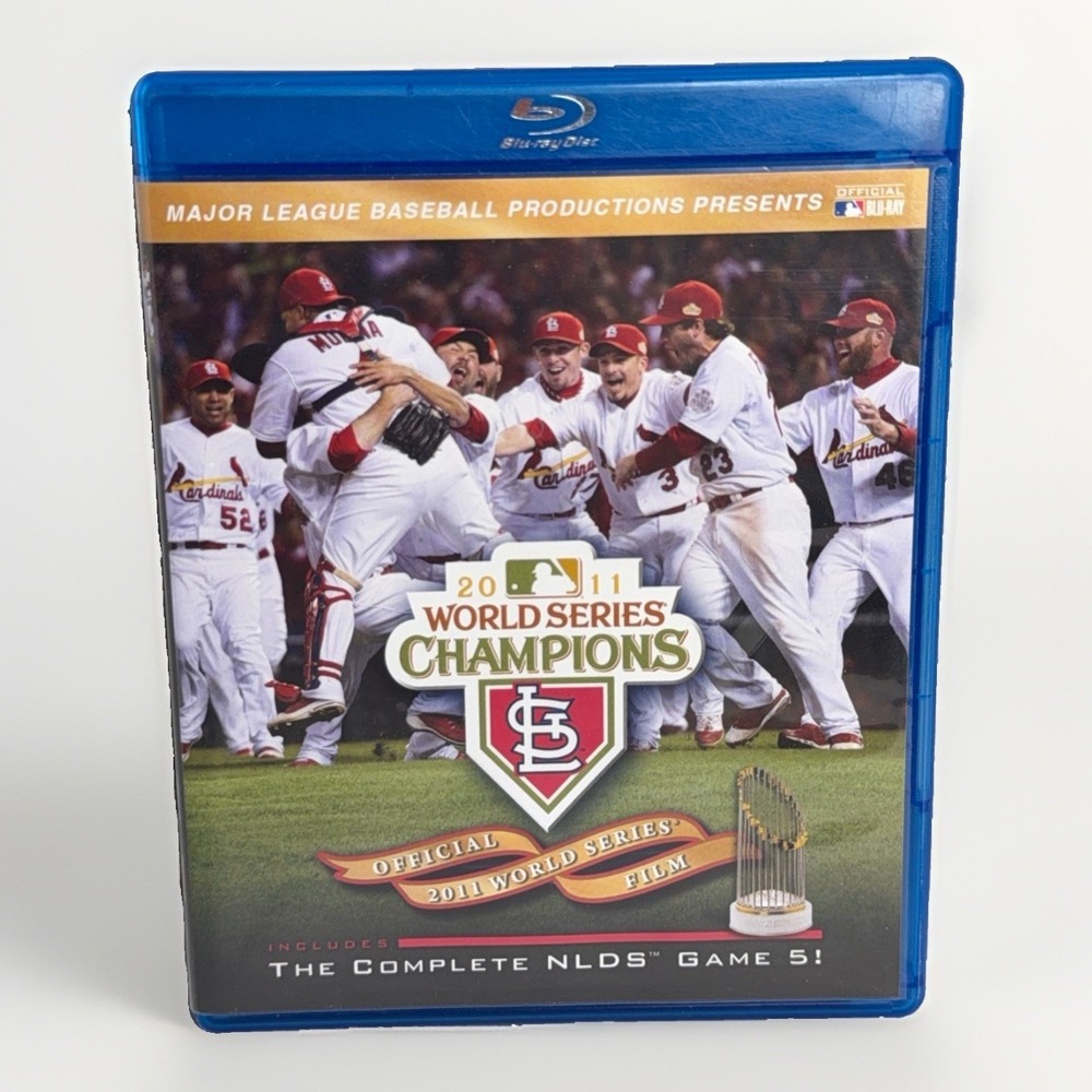 St Louis Cardinals 2011 World Series Champions Blu-ray w/Complete NLDS Game 5